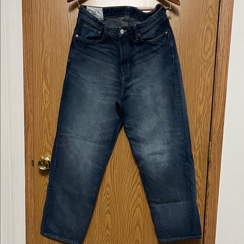 H&M Dark Blue Loose Fit Jeans
